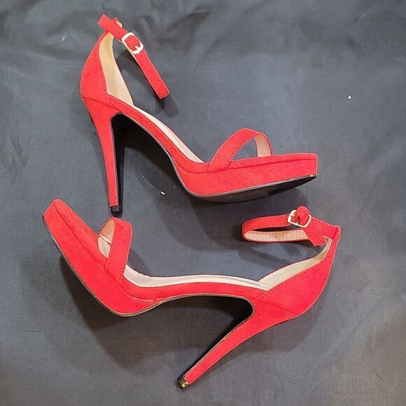 BRAND NEW FOREVER PLATFORM HIGH HEELS STILETTO PUMPS SANDALS - Picture 9 of 16